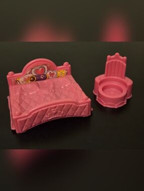 Little People Princess Bed And Chair Palace / Castle Replacements Pieces